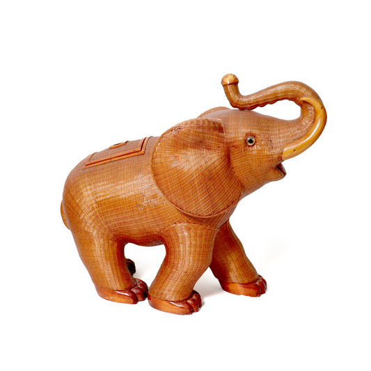 shanghai handicrafts wicker elephant