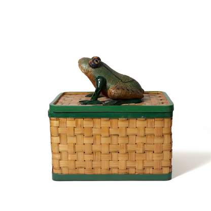 Shanghai handicrafts wicker frog box