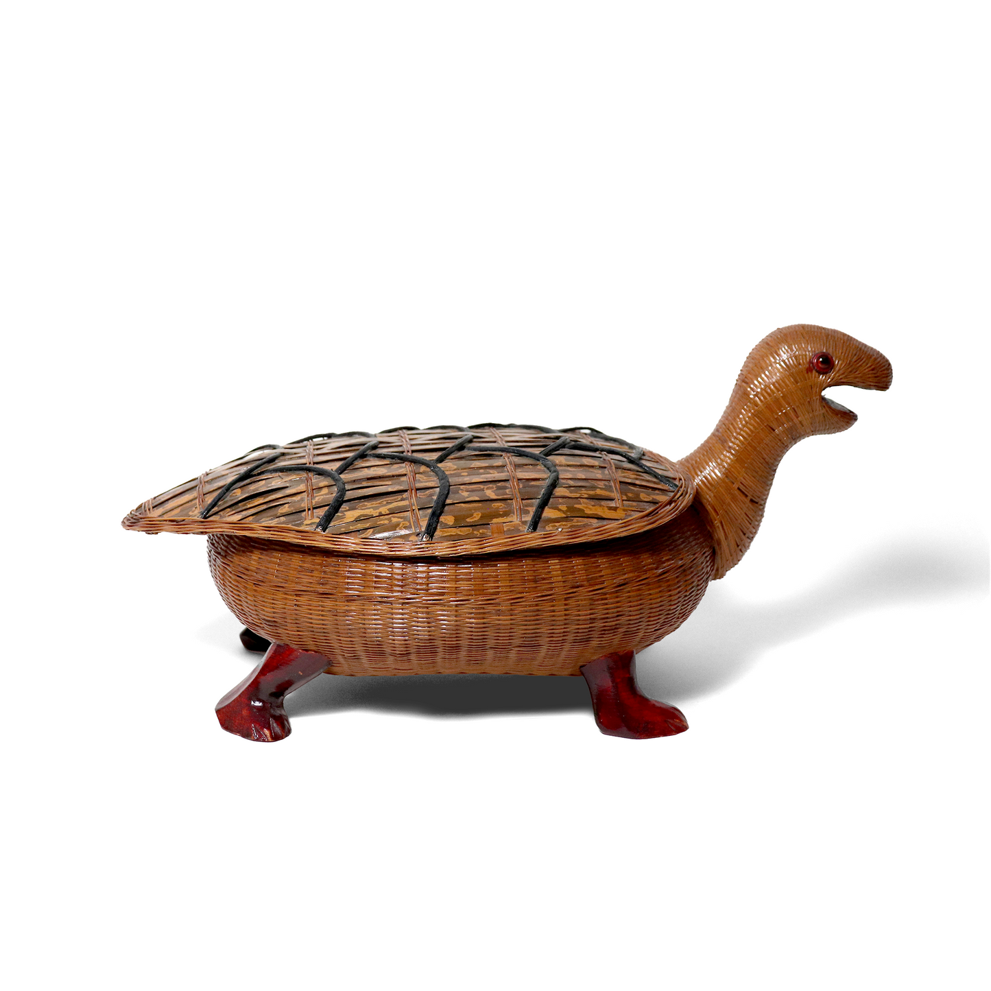 shanghai handicrafts wicker turtle