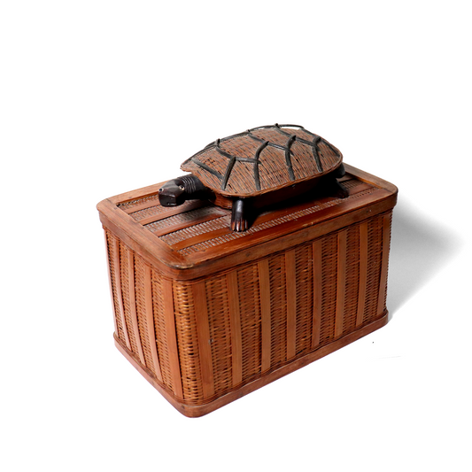 shanghai handicrafts turtle box with lid